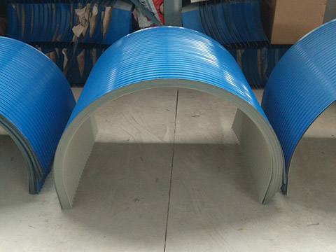  皮帶機防雨罩的工作狀態(tài)