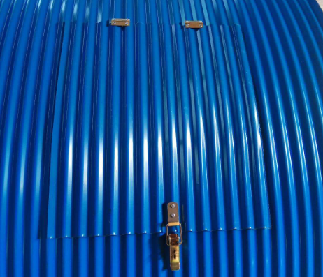  皮帶輸送機防雨罩怎么安裝